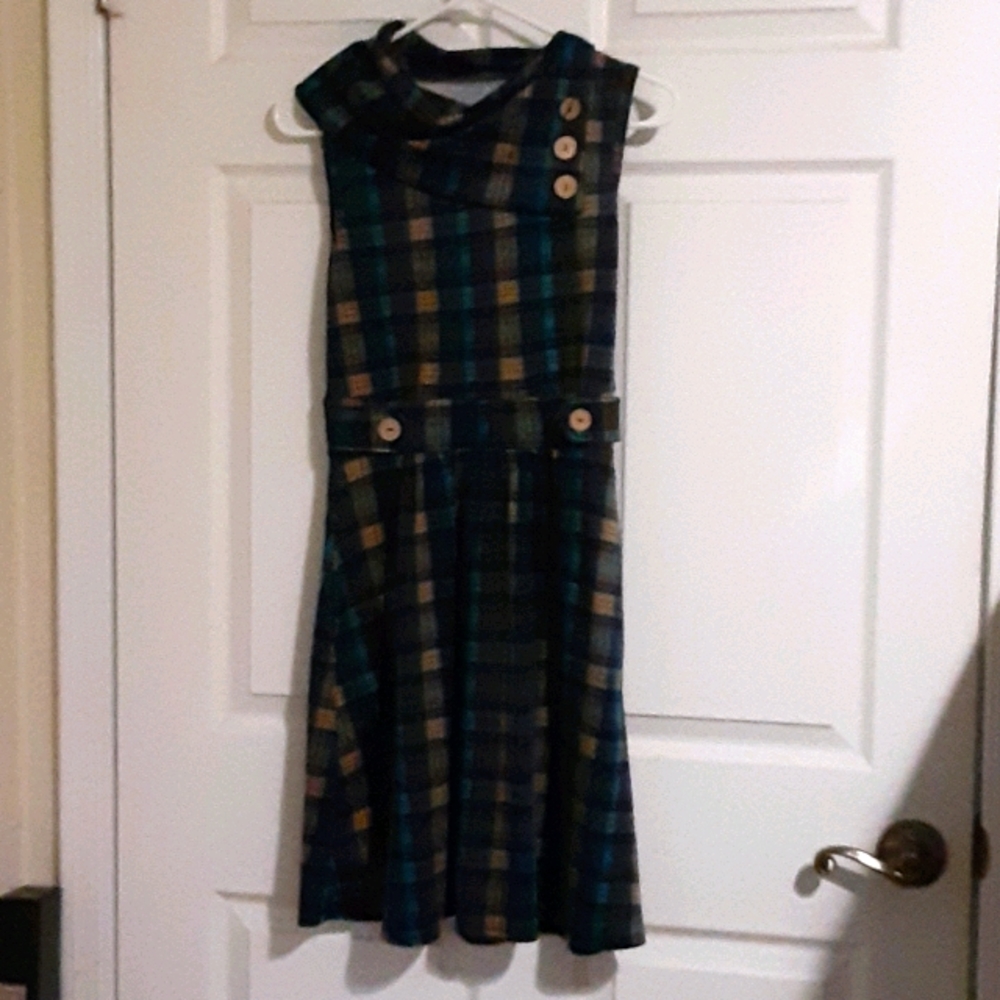 Plaid dress